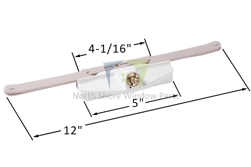 Awning-Window-Operator-Truth-Hardware-11.30-12-Single-Pull-White