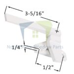 Cam-Handle-Offset-Base-Truth-Hardware-25.29-White-Left-2