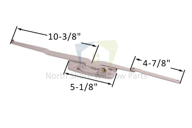 Dual-Arm-Casement-Operator-Encore-Left-Truth-Hardware-15.10.00.011